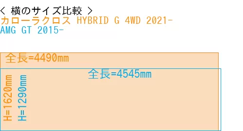 #カローラクロス HYBRID G 4WD 2021- + AMG GT 2015-